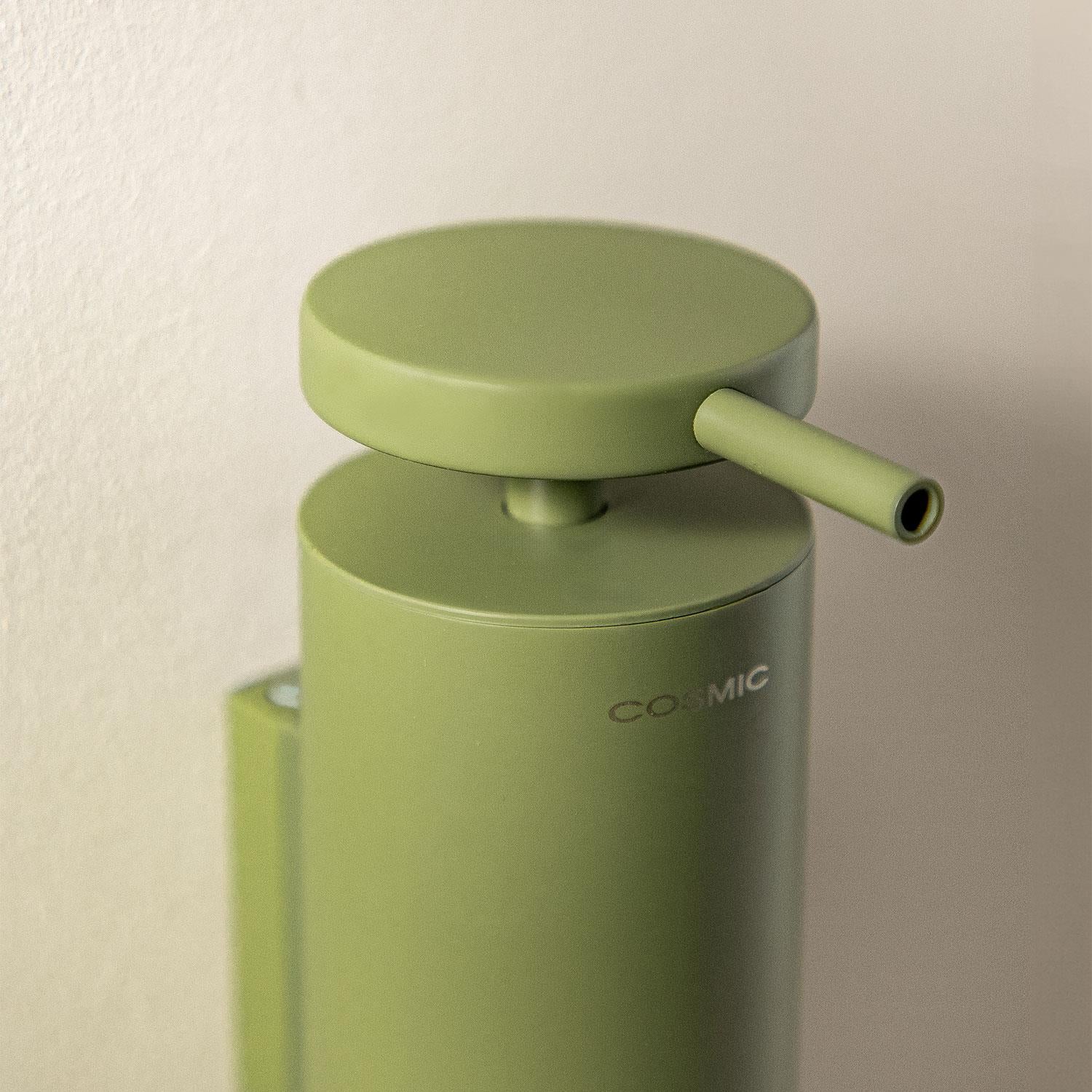 Wall Mounted Soap Dispenser, 185ml Capacity, Green, Geyser Collection