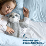 Cuddly Sloth Hot Water Bottle - Grey