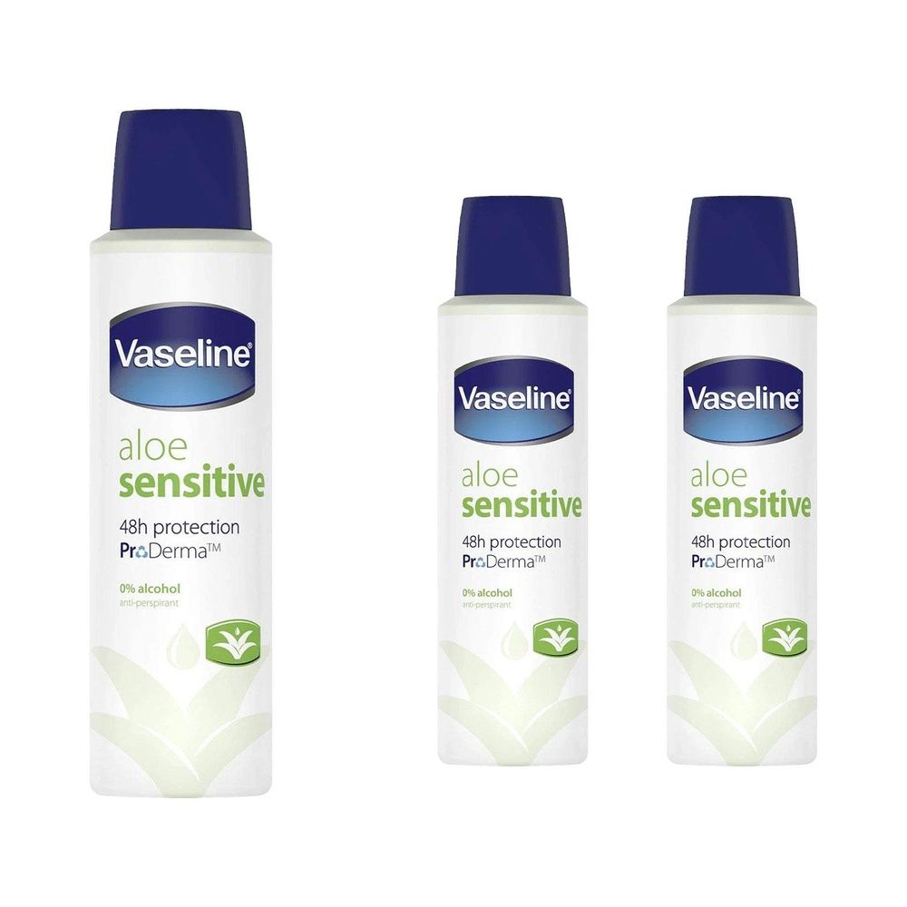 Proderma Antiperspirant Deodorant Aloe Fresh, 3 X 150ml