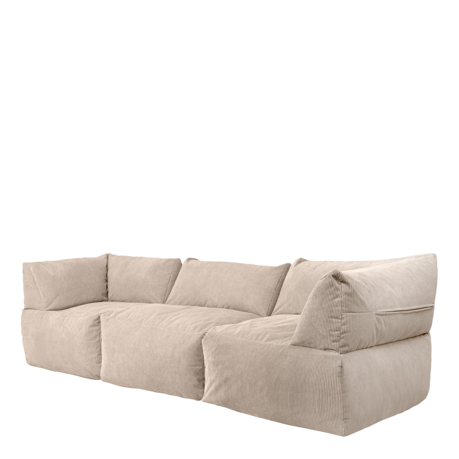 Tetra Cord 3pc Sofa Set | Beige
