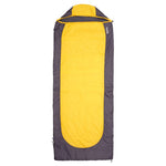 Unisex Adult Left Zip Microlite 500 Square Sleeping Bag | 215cm | Yellow