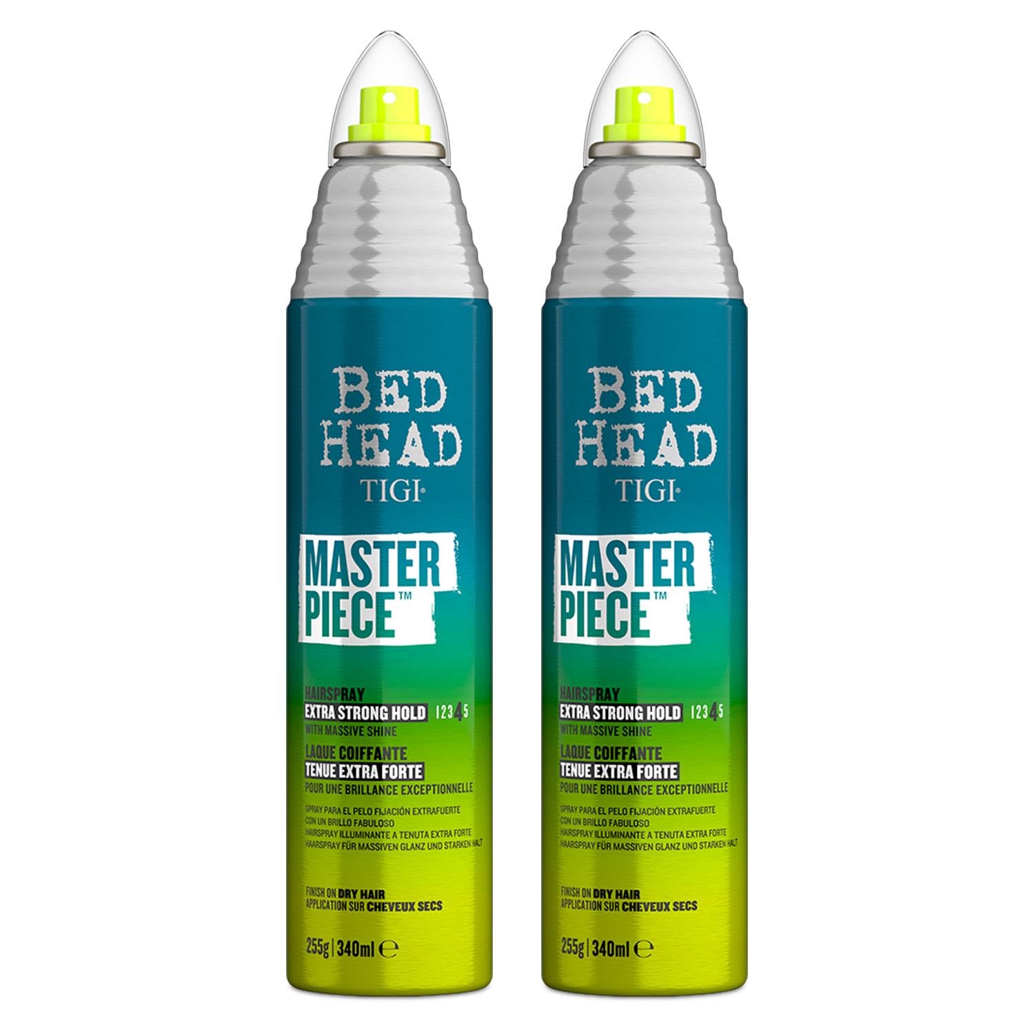 Masterpiece Shiny Hairspray For Strong Hold And Shine 340ml,2pk