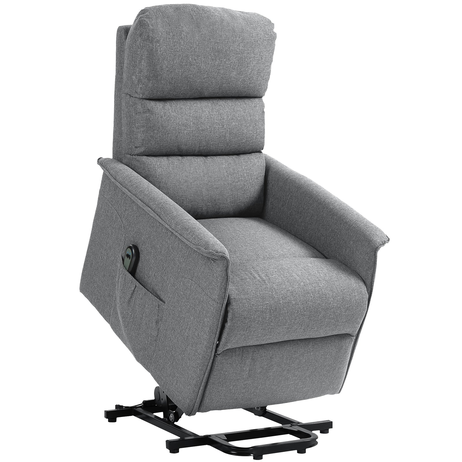 Power Lift Recliner Electric Chair W/ Remote | Grey