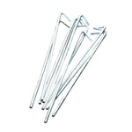 Great Outdoors 7 Roundwire Steel Tent Pegs | One Size | Silver