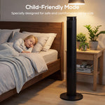 Tower Fan With Wifi Control 116 Cm | Black