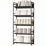 Bookcase Anti-slip Design 5-tier | Black