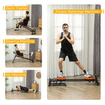 Home Gym Reformer Pilates Machine | Black