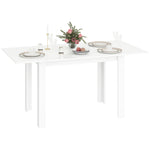 Extendable Dining Table, Seats 4-6 People, High Gloss