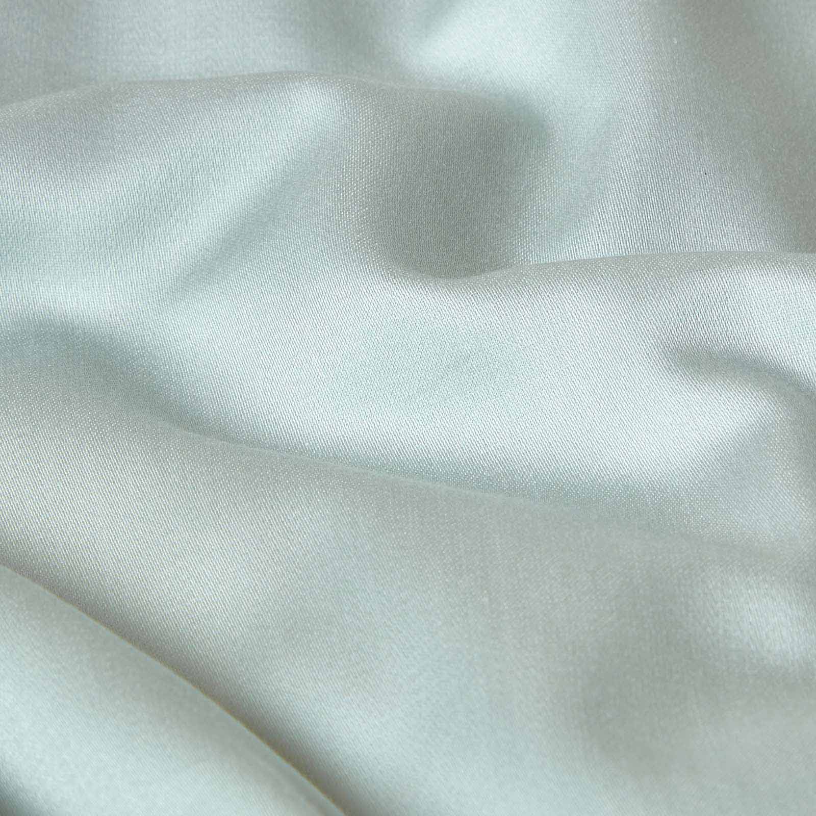 Organic Cotton Flat Sheet 400 Tc | Single | Duck Egg Blue