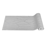 Smoke Grey 3d Stripe Non Woven Wallpaper Roll 950cm