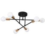 Bath Plus TB+ Modern 6-light Semi-flush Mount Chandelier