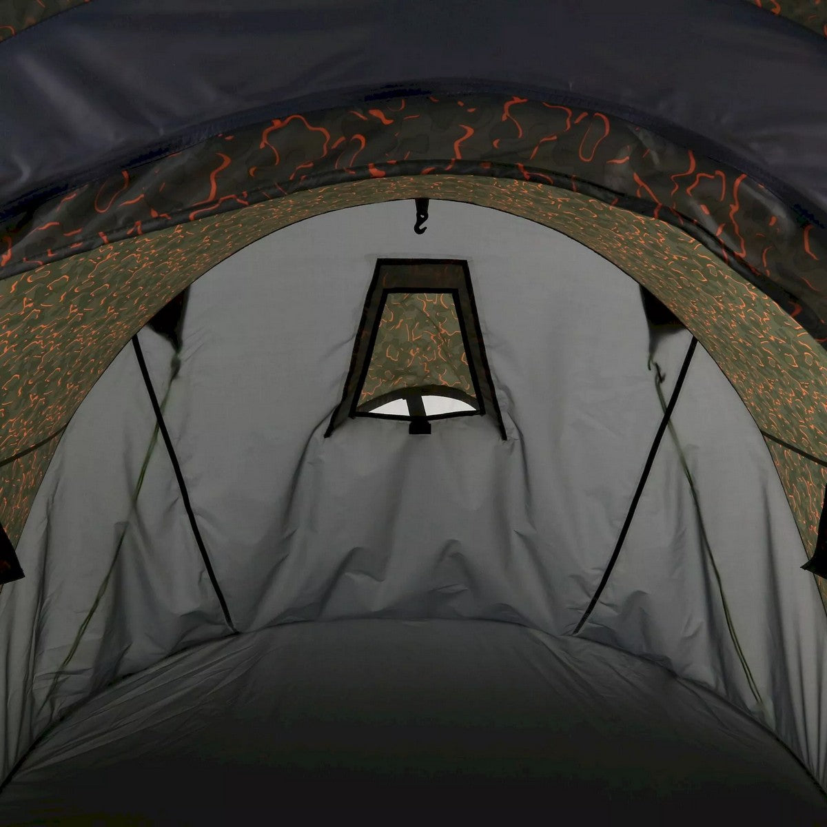 Malawi Camo 2 Person Pop-up Tent | One Size | Orange