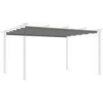 Pergola Shade Cover Replacement Canopy For 3/4 X 3(m) Pergola | Large | Light Grey
