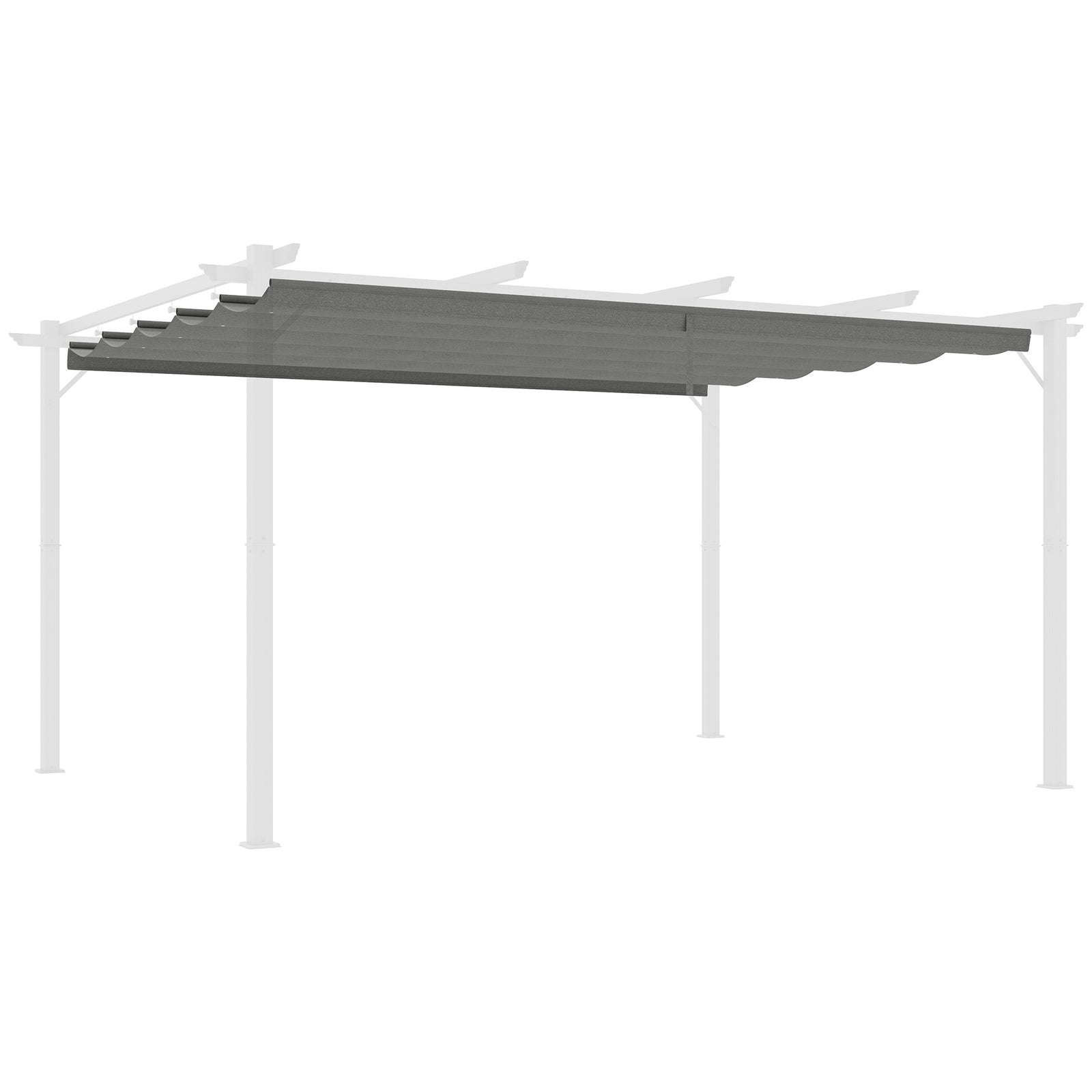 Pergola Shade Cover Replacement Canopy For 3/4 X 3(m) Pergola | Large | Light Grey