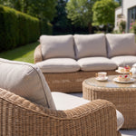 Bellora Outdoor or Conservatory Lounge Conversation Set | Cream