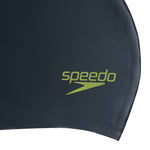 Childrens/kids Silicone Swim Cap | One Size | Black