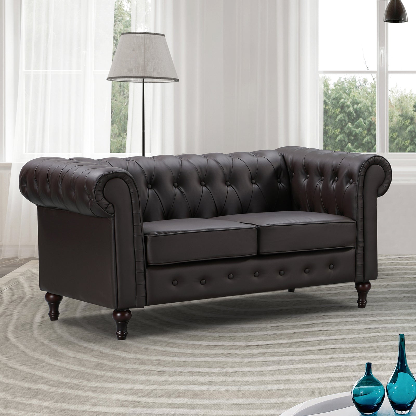 Richland 2 Seat Sofa | 2 | Brown