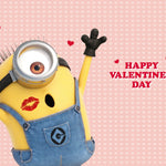Minions 'love You Minions' Valentine's Day Card Official Product