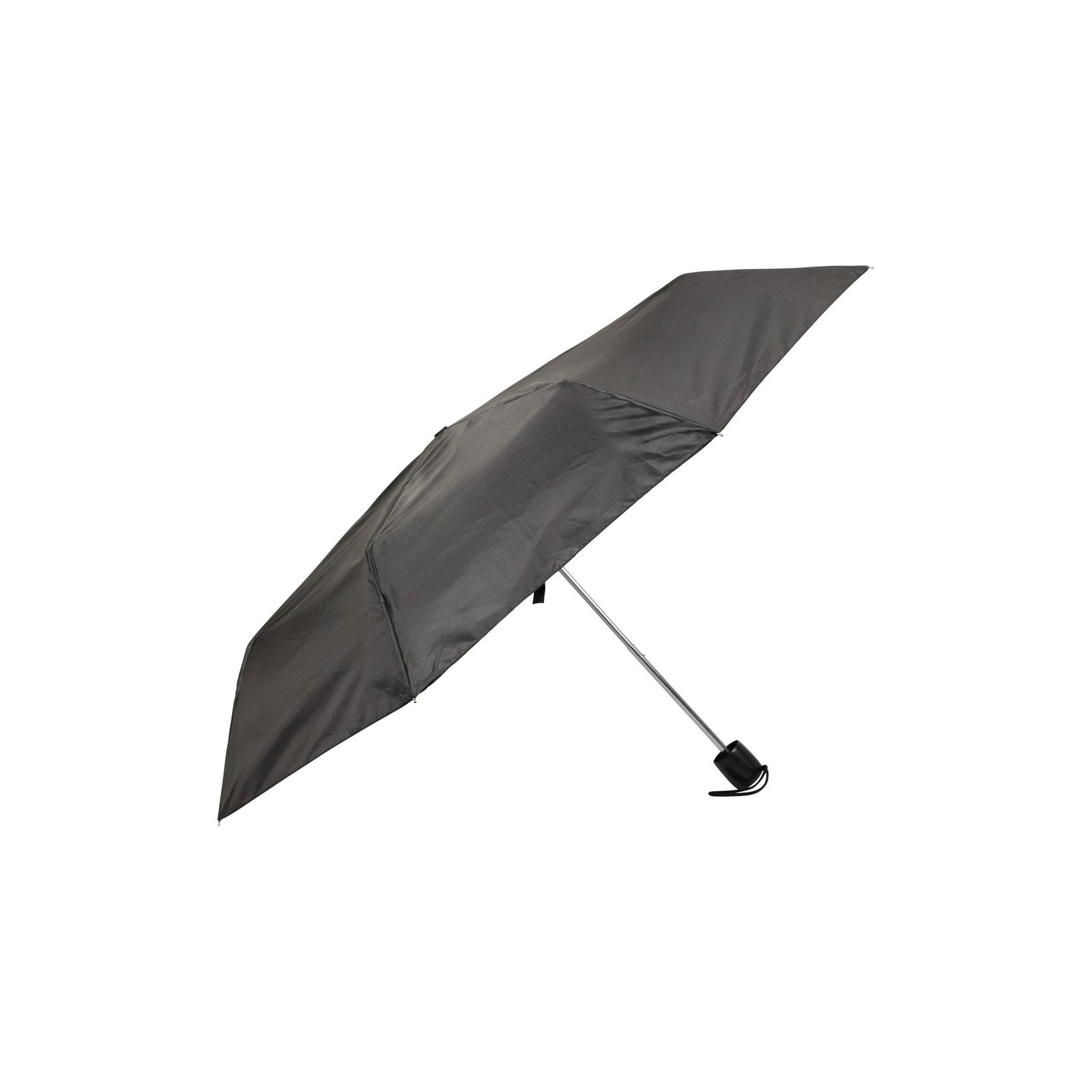 Plain Mini Folding Umbrella | One Size | Black