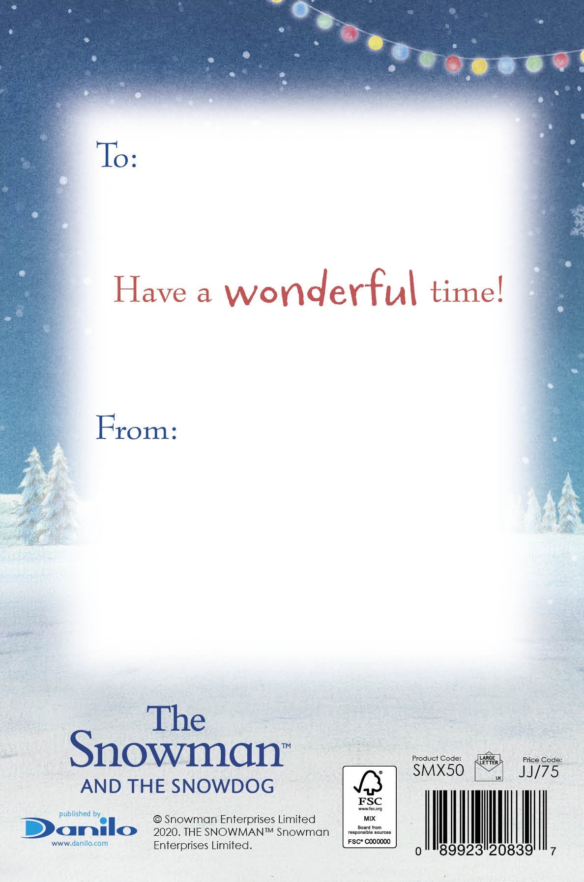 Son Christmas Card Official Product