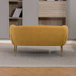 Stanton 2 Seat Sofa | Yellow