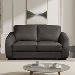 Brandon Bonded Leather 2 Seat Sofa | Brown