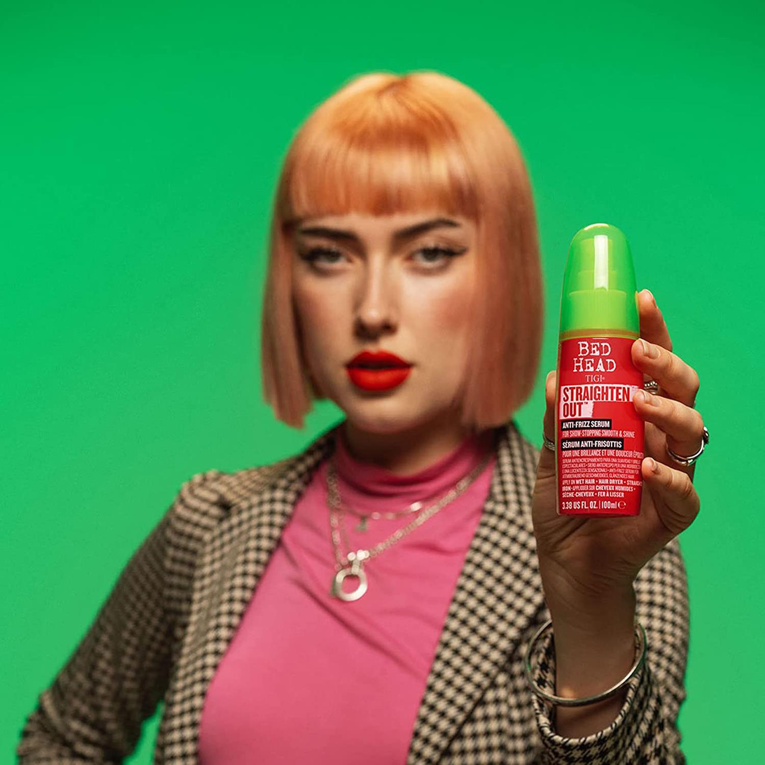 Straighten Out Anti Frizz Serum For Smooth Shiny Hair 100ml
