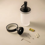 Soap Dispenser, 200ml, Matt Black, Anti-corrosion, Start Collection