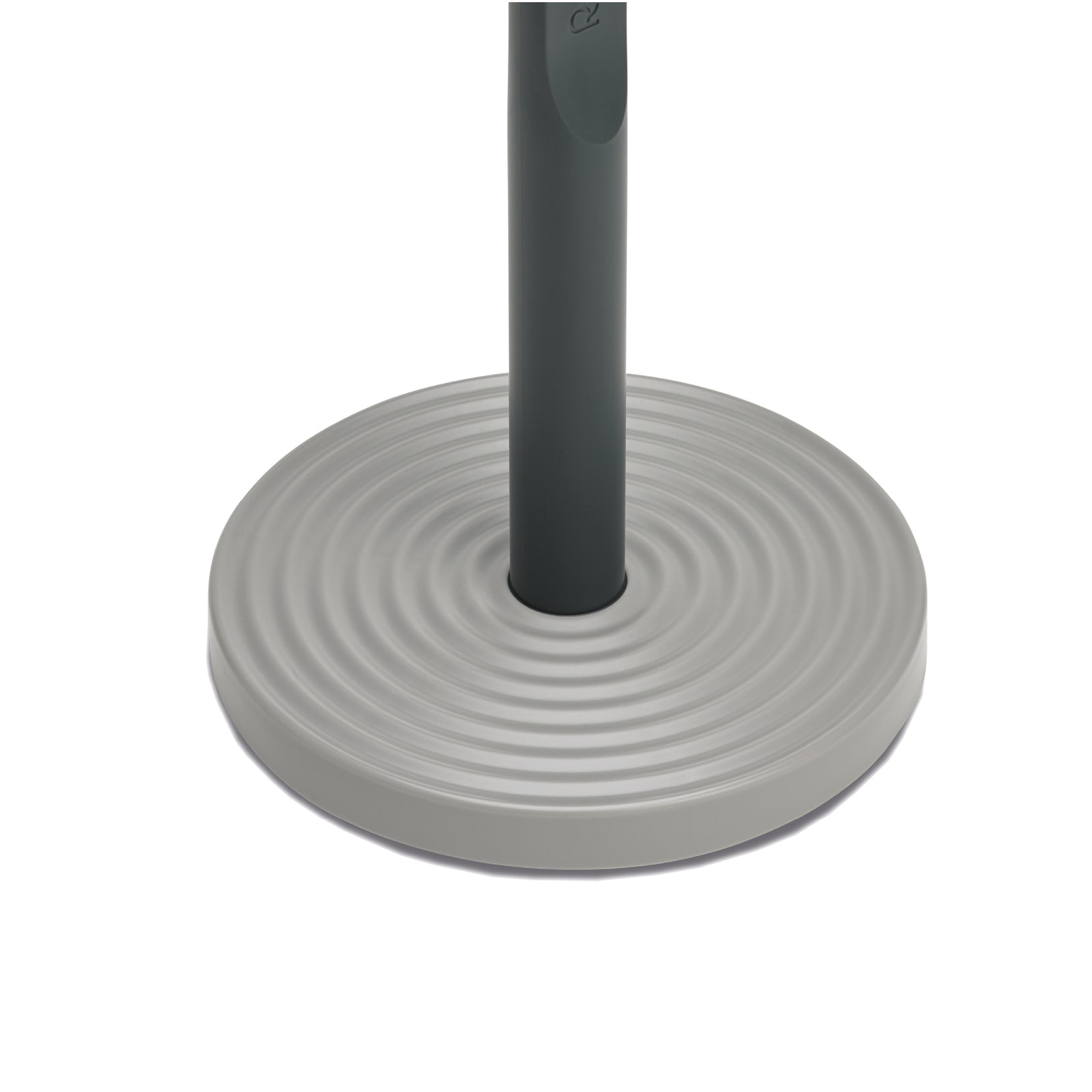 Recycled Kitchen Roll Holder - Dark Grey Kitchen Sink Organiser - Integrated Dishcloth Rail - Made in the UK