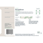 Broad Bean Seeds 'luz De Otono' — Autumn Cropping, 75 Seeds | 75 Seeds | Green