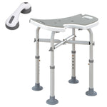 Aluminium Shower Stool For Elderly Disabled Non-slip | One Size | Gray