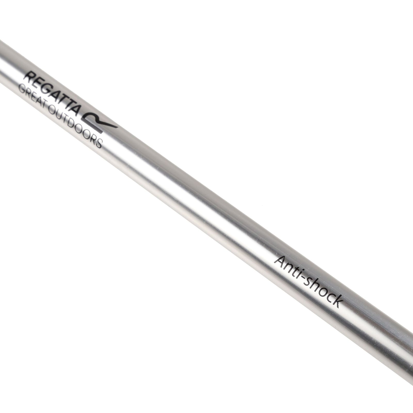 Unisex Adults Lightweight Aluminium Telescopic Walking Pole | One Size | Silver