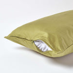 European Size Egyptian Cotton Pillowcase 1000 Tc | 40 x 80cm | Olive Green