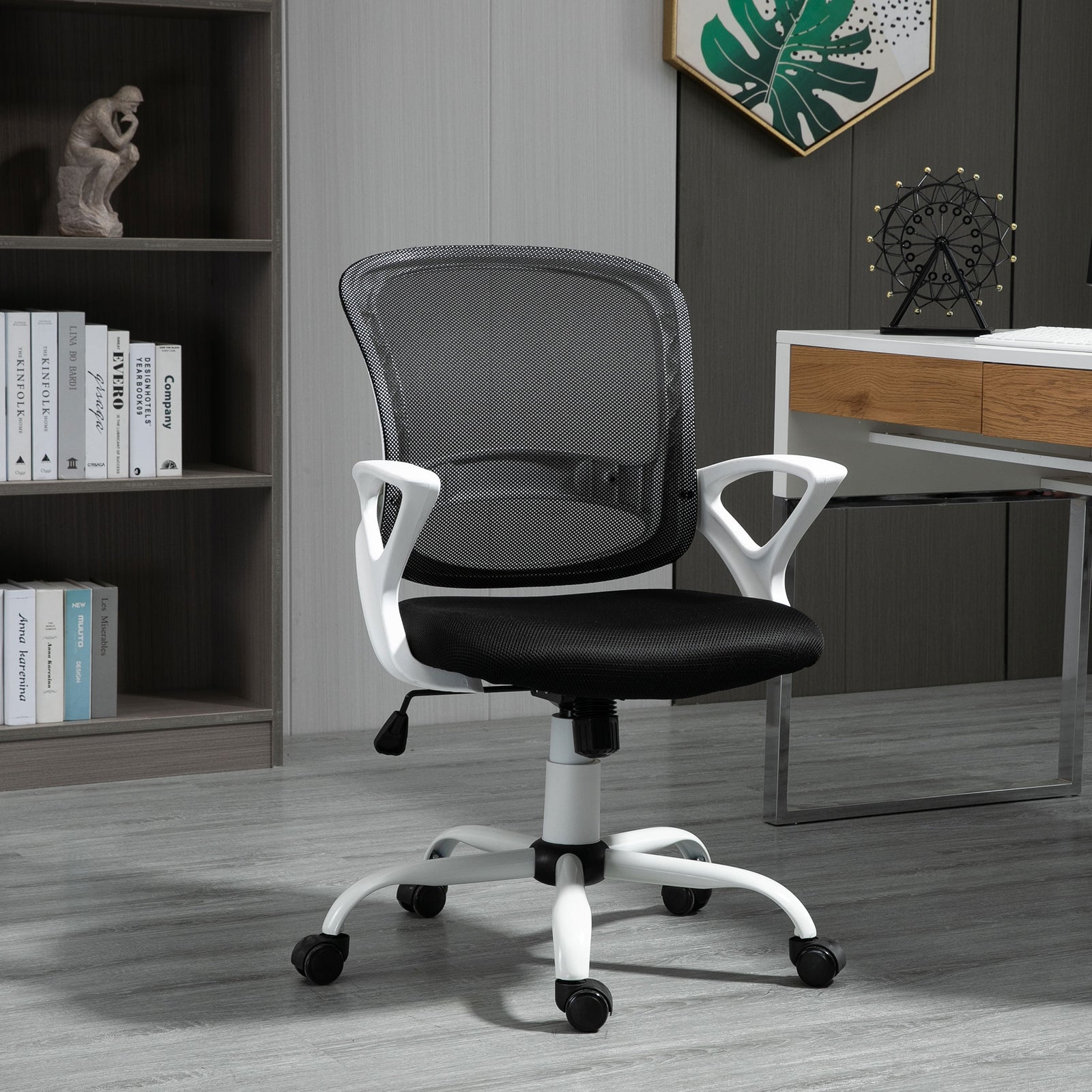 Mesh Office Chair Lumbar Support | Black