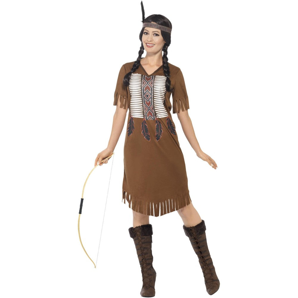 Native American Inspired Warrior Princess Costume | Large