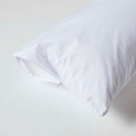 Waterproof Pillow Protectors, Pack Of 4 | 40 x 80cm | White