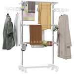 3/4 Tier Clothes Airer Stainless Steel Clothes Drying Rack | Medium | White