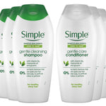 Gentle Care Shampoo & Conditioner 400ml Bundle | Set of 3