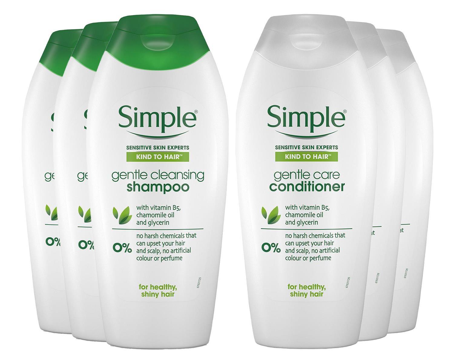 Gentle Care Shampoo & Conditioner 400ml Bundle | Set-of-3