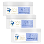 48h Nourishing Care One Cream For Face, Hands & Body For Dry Skin 250ml,3pk