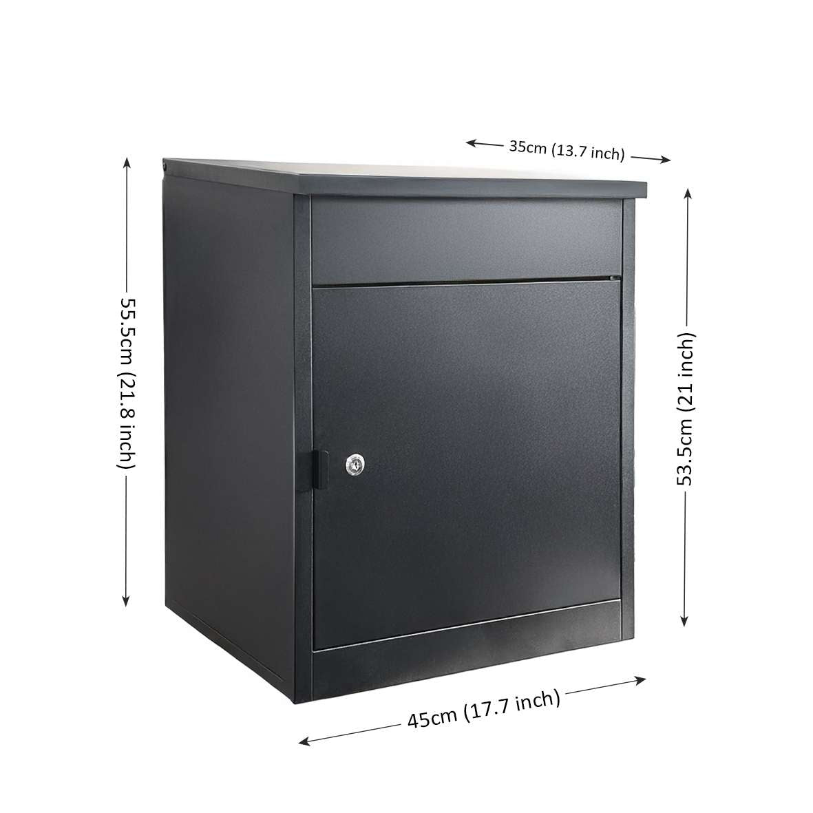 Wall/floor Mounted Parcel Box