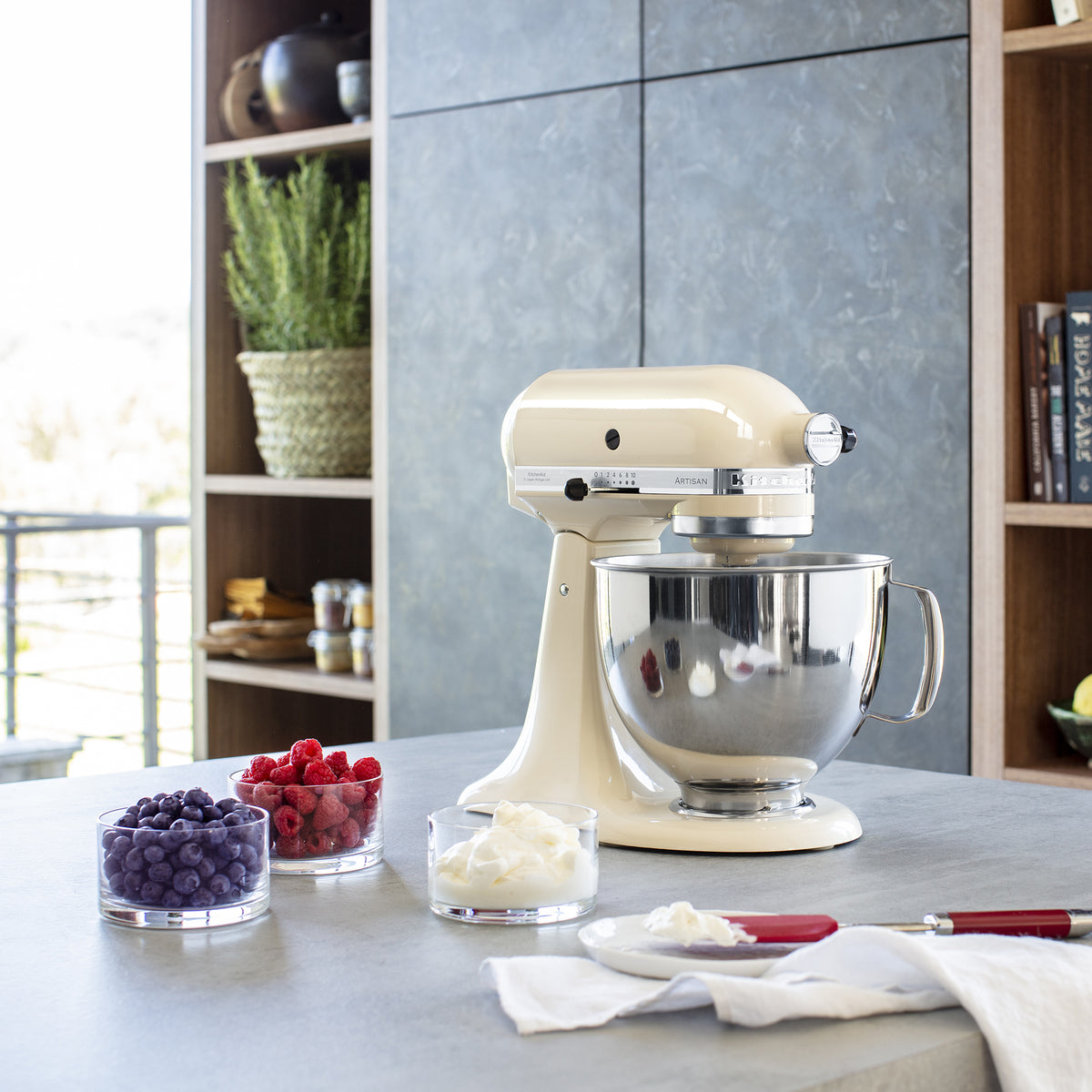 125 Artisan Stand Mixer With Accessories | Cream