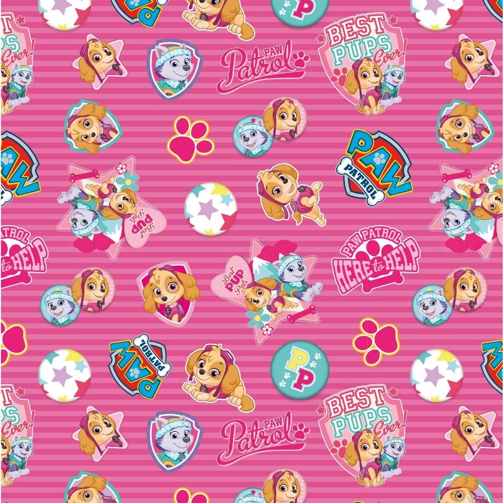 Pink 4m Roll Wrapping Paper