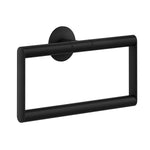 Stainless Steel Towel Ring Self Adhesive Wall Mounted | Black