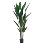 160cm/180cm Artificial Bird Of Paradise Plant Fake Tropical Tree In Pot | Large