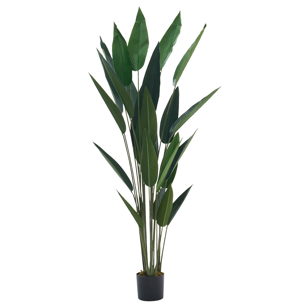 160cm/180cm Artificial Bird Of Paradise Plant Fake Tropical Tree In Pot | Small