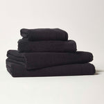 100% Combed Egyptian Cotton 700 Gsm Towels | Face Towel | Black