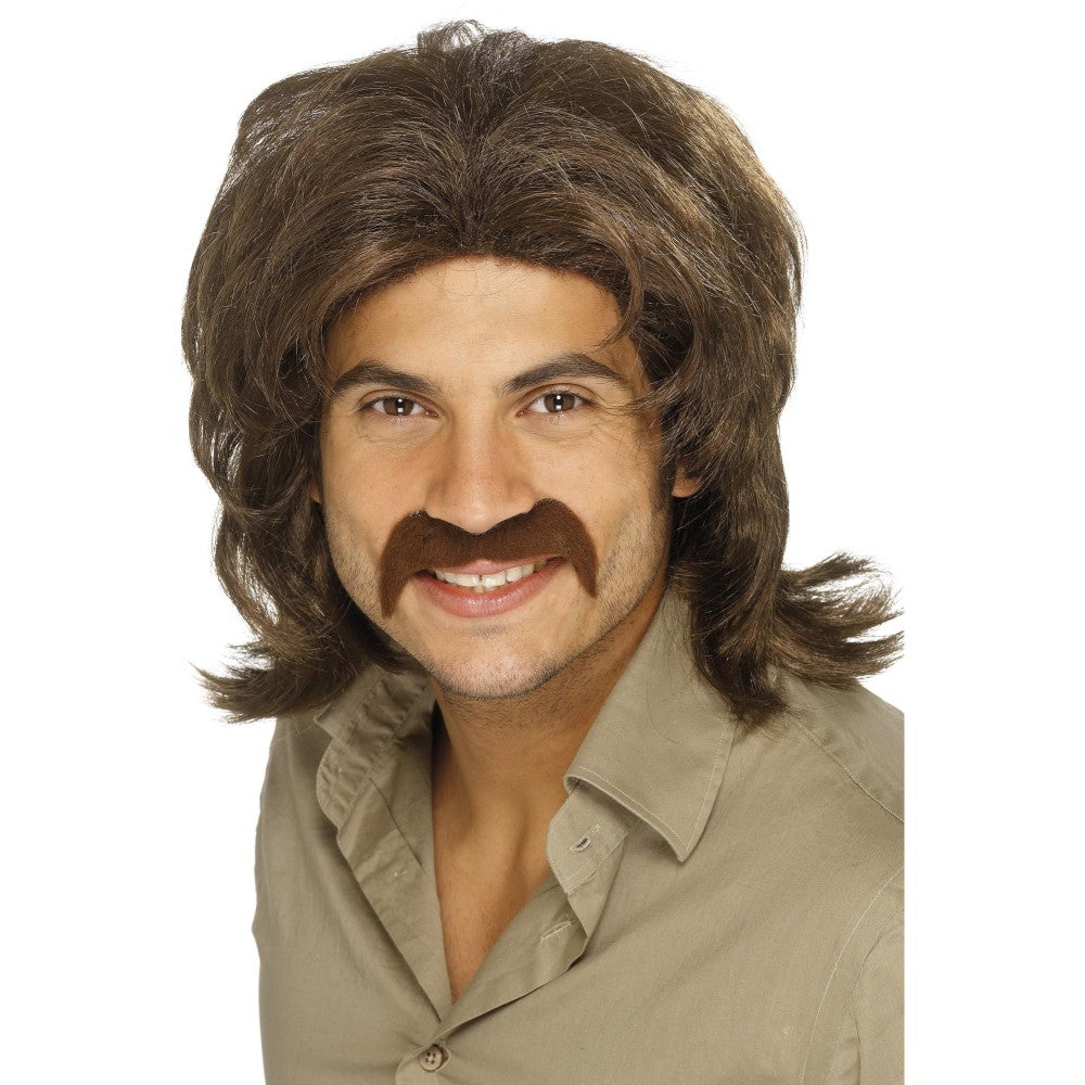 70s Retro Wig | Brown