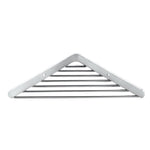 Corner Shower Caddy, Shower Basket, Matt Stainless Steel Logic Collection