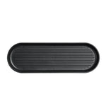 Recycled Bathroom Tray - Replaceable head that is screwed in - Closed fit storage cover - Made in the UK | Graphite Black